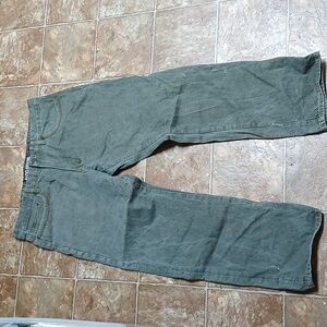 GUC Akoo Olive Jean Pants for Men straight Size 40